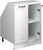 Dachschrägenschrank Rion Weiß Landhaus 60 x 81.6 cm mit 2 Türen, Schrankkorpus 60 cm Tiefe Vicco Bild 4