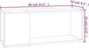 vidaXL TV-Schrank Weiß 80x24x32 cm Holzwerkstoff 809107 Bild 3