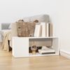vidaXL TV-Schrank Weiß 80x24x32 cm Holzwerkstoff 809107 Bild 2