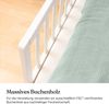 Ehrenkind® Rausfallschutz Bettgitter für Kinder | Massivholz Buche | Bettschutzgitter für Kleinkinder & Babys | Werkzeuglose Montage | Höhenverstellbar | Natürlich & Sicher | 90cm Natur Bild 5