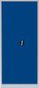 Stahl-Aktenschrank Metallschrank abschließbar Büroschrank Stahlschrank Lichtgrau/Blau 1800 x 800 x 383 mm 530331 Bild 3