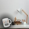 speecheese Tasse So sieht eine richtig coole Chefin aus Glas Tasse für die Arbeit Bild 3