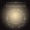Philips Hue White ambiance Being - Deckenleuchte - LED - 22 5 W (entspricht 204 W) - Klasse F - warm- bis kaltweißes Licht - 2200-6500 K - schwarz Bild 5