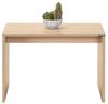 Hanah Home Stylish Coffee Table, Sonomo Color, 60 x 43 x 40 cm | 100% Melamine Coated Particle Board, 16 mm Thickness | Perfect for Modern Living Rooms & Spaces Bild 4