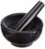 Küchenprofi Mörser 12cm Marmor schwarz Bild 4