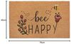 HANSE Home Fußmatte Bee Happy, Türmatte, rechteckig, Höhe: 15 mm, Kokos, Schmutzfangmatte, Outdoor, Rutschfest, Innen, Kokosmatte, Flur Bild 3
