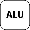 APS Schale CRAFT, Aluminium, 12x9,5 cm, Melamin, (1-tlg), Aluminium Servierschale gehämmert, robust und leicht, stapelbar Bild 3