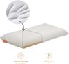 sleepling Nackenstützkissen orthopädisches Viscokissen, Bezug: 77 % Polyester / 23 % Viskose, Seitenschläfer, Rückenschläfer, höhenverstellbares viscoelastisches Kopfkissen, Memory Foam, waschbar Bild 2
