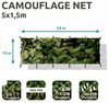yourGEAR Sonnensegel yourGEAR Tarnnetz Camouflage 1,5 x 5 m Armee Netz Tarnung Jagd Wald Bild 2
