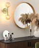 Wandlampe RAMIS Metall Gold Bild 2