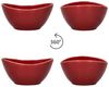 MÄSER Müslischale Mäser 6x Natural Müsli-Schale 400ml Steingut 6 Personen, Steingut Bild 4