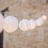 Lights4fun LED-Lichterkette 20er Lampion Lichterkette warmweiß Bild 3