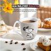 United Labels® Tasse The Peanuts Snoopy Kaffeetasse mit Punkten Becher Keramik 280 ml, Keramik Bild 3