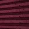 K-home Klemmfix-Plissee 110x130 cm (B x L) Bordeaux Lichtschutz +++ Moderne Crushed Optik +++ Bild 4