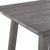 Garten Bartisch ADIRONDACK 60 cm 59 cm Kunststoff Dunkelgrau Bild 5