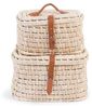 CHILDHOME 2er-Set Aufbewahrungskoffer Maisblatt Bild 5