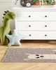 Kinderteppich Baumwolle braun 80 x 150 cm Lama-Motiv LUBUK Bild 2