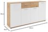 Sideboard 'JACKY 3', Weiß/Artisan Eiche Nb. Bild 2
