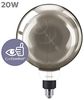 Philips LED-Lampe Giant Ø200 mm 6,5W/818 (20W) Smoky Dimmable E27 Bild 2