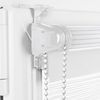 Doppelrollo Klemmfix ohne Bohren 30x210 cm Weiß Duo Rollo Klemmrollo Sonnenschutzrollo Fensterrollo für Fenster & Türen Zebrarollo Seitenzugrollo Bild 2