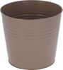 4 Stk. Blumentopf Pflanzgefäß Balkontopf Pflanztopf verzinkt Ø13xH12cm Bild 4