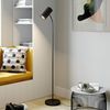 Lindby Stehlampe Karoli, Metall, Schwarz IP20, 1 x 15 W LED Bild 2