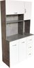 HTI-Living Hochschrank Küchenschrank Beton/Weiß Blanca (Stück, 1-St, 1 Schrank) Küchenbuffet Bild 4