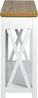 Jahnke Chalet Console SK Konsole, Engineered Wood, Montana Eiche Nb./Weiss, One Size Bild 5