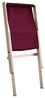 KARUP DESIGN BOOGIE Futon Liegestuhl Gestell Natur / Bordeaux Bild 4
