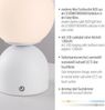 SCHÖNER WOHNEN-Kollektion LED Tischleuchte RUDI, Farbsteuerung, LED fest integriert, warmweiß - kaltweiß, SCHÖNER WOHNEN Kollektion, CCT 3000-6000K, Touchdimmer, Memoryfunktion Bild 3