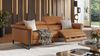 Sofanella Dreisitzer Palma Echtleder Couch Relaxsofa in Braun Bild 2
