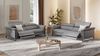 Sofanella Dreisitzer Palma Echtleder Couch Relaxsofa in Braun Bild 5