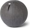 Vluv Vega Kunstleder-Sitzball Durchmesser 60-65 cm Dark Grey / anthrazit Bild 1