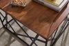 Wohnling Couchtisch BAKAL 60 x 35 x 60 cm Sheesham Massivholz / Metall Sofatisch Bild 5