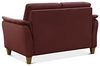 CAVADORE 2er-Sofa Palera mit Federkern / Kompakte Zweisitzer-Couch im Landhaus-Stil / passender Sessel und Hocker optional / 149 x 89 x 89 / Mikrofaser, Rot Bild 5
