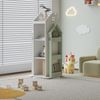 Drehbares Kinderregal Vipsali 108x40x40 cm Mintgrün/Weiß [en. casa] Bild 4