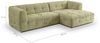 Ecksofa (B/H/T: 292x72x161 cm) in Grün Bild 3