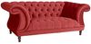 Ivette Sofa 2-Sitzer Samtvelours Ziegel Buche Nussbaumfarben Bild 4