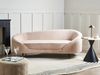 3-Sitzer Sofa Bouclé beige schwarz SAVAR Bild 2