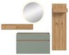 Garderoben-Set >Drive< in Salbei - 197x205x32cm (BxHxT) Bild 3