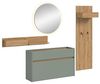 Garderoben-Set >Drive< in Salbei - 197x205x32cm (BxHxT) Bild 2