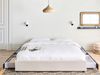 Bett mit Schubladen ohne Kopfteil PRADES Stoff Hellbeige 180 x 200 cm Bild 2