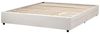 Bett mit Schubladen ohne Kopfteil PRADES Stoff Hellbeige 180 x 200 cm Bild 5
