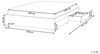 Bett mit Schubladen ohne Kopfteil PRADES Stoff Hellbeige 180 x 200 cm Bild 3