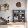 Intirilife Stoffschrank (1-St) Kleiderschrank Faltschrank Schuhschrank Campingschrank Aufbewahrung Bild 5