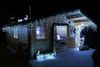 Gartenpirat LED Dekofigur Rentier mit Schlitten 100 x 49 cm 216 LED Weihnachtsdeko für außen Bild 3