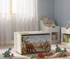 Leomark Spielzeugtruhe auf Rädern, Dinosaurier Jurassic Bild 2