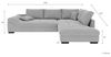 99rooms Terra Ecksofa Velours KRONOS Schwarz Rechts ohne Schlaffunktion Bild 2
