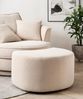 Sessel drehbar Comfy wollweiß Webvelours 120 cm Bild 4