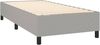 vidaXL Boxspringbett mit Matratze & LED Hellgrau 80x200 cm Stoff 3134989 Bild 5